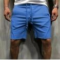 thumbnail image 2 of IROINNID Men's Loose Comfortable Flat-Front Shorts Casual Pull On Sports Shorts, 2 of 6