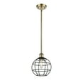 thumbnail image 2 of Innovations Lighting  Ballston Lake Placid - 1 Light 8" Stem Hung Pendant Antique Brass, 2 of 5