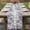 Light Purple Green Light Gray, variant on Table Runner 60 Inches Long for Kitchen Dining, Purple Flowers Dresser Scarf Farmhouse, Dining Table Decorations for Wedding/Parties, Spring Floral Leaves Plants Blue Plaid 13 x 60 In