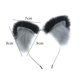thumbnail image 2 of Rainbow Multicolor Longhair Cat Fox Ears Diadema Diadema Fiesta de Halloween Decoración de disfraces Adepaton BST2002206-4, 2 of 5