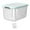 17.5KG Blue, variant on veasfak Grain Rice Storage Container Airtight Rice Storage Bin for Cereal Flour Nuts 12.5KG White