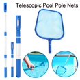 thumbnail image 2 of Filet de Skimmer de Piscine Perche Télescopique Étangs Nettoyage Débris Râteau à Feuilles Filet de Skimmer Perche Télescopique Accessoires de Piscine Filet, 2 of 6