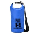 thumbnail image 1 of Uxcell Bolsa Impermeable, Bolsas a Prueba de Agua con Silbato Azul 5L, 1 of 7