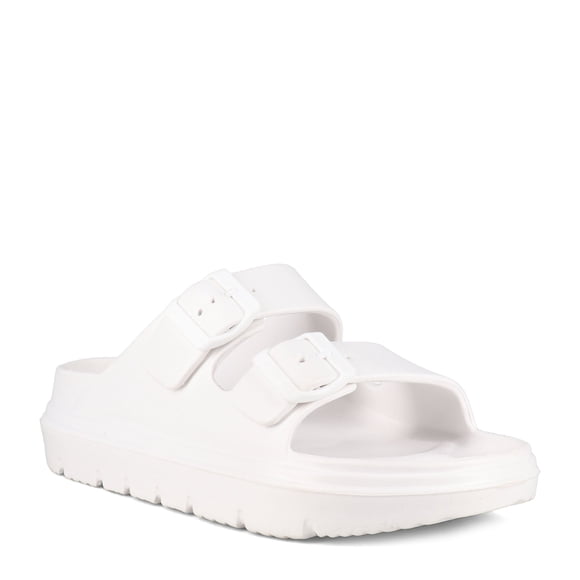 Aquatherm Canada Women's Coastal Sandals, Medium Width, Slip On, White