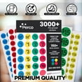 thumbnail image 2 of Perco Garage Sale Price Stickers - 3000+ Pre-priced & 150+, 2 of 8