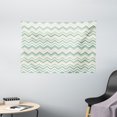 thumbnail image 1 of Aqua Tapestry, Sketchy Blurry Abstract Zig Zag Chevron Shapes Retro Beige, Wall Hanging for Bedroom Living Room Dorm Decor, 60W X 40L Inches, Light Pink Turquoise and Petrol Blue, by Ambesonne, 1 of 2