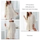 thumbnail image 5 of Vestido floral de verano Ticfox Con botones delanteros Cuello en V, 5 of 6