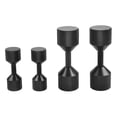 thumbnail image 1 of 4 Pcs Aluminium Flange Two Hole Pins 1-1/8 Inch Two Hole Alignment Pins & 1-5/8 Inch Detachable Flange Black, 1 of 5