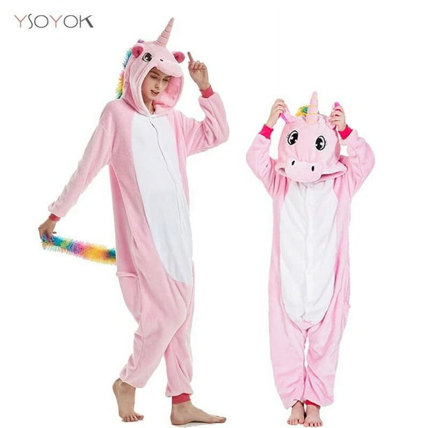 Pijamas de dibujos animados para ninos monos de ciervo unicornio Panda manta para dormir disfraz de Navidad para bebes mono de Licorne para ninos y ninas Invierno Bodega Aurrera en linea