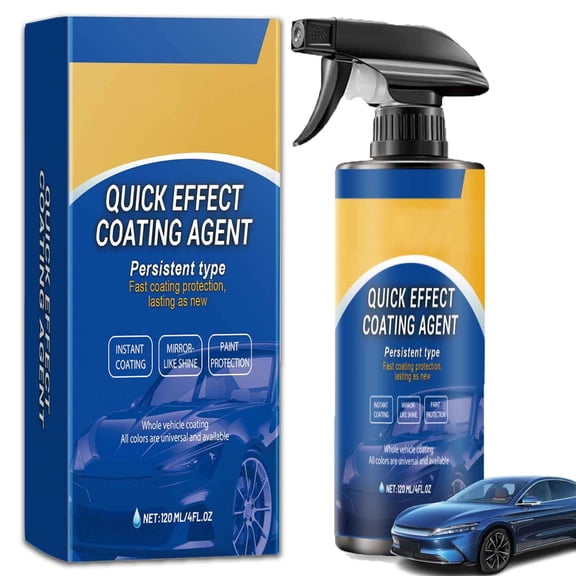 Limplex Car Polish, 2025 New Car Coating Spray, Quick Effect Coating Agent for Cars, Cars Cleaner, Acting 𝐂oating Agent for Automobile, Restore 𝐂ar Shine (1pc)