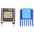 thumbnail image 1 of Step Motor Driver UART Mode Ultra Quiet Module with Heat Sink TMC2209 for 3D Printer, 1 of 5