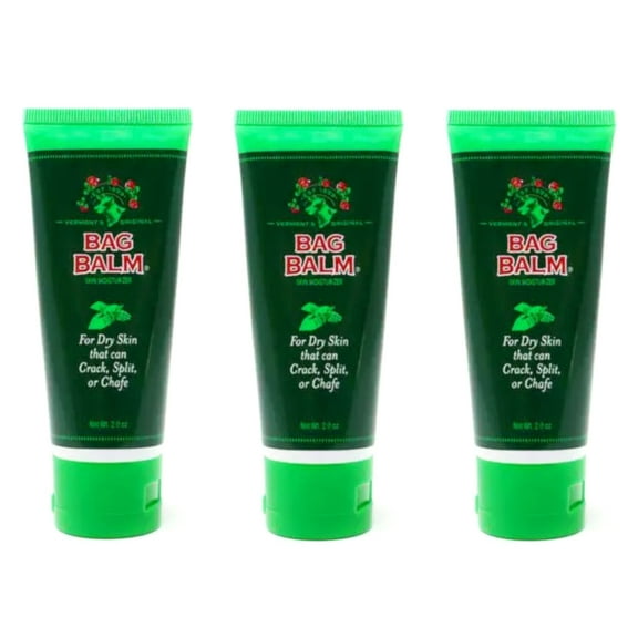Vermont's Original Bag Balm Skin Moisturizer, 2 Ounces - Pack of 3