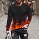 thumbnail image 1 of Blusas y camisas de manga larga con cuello redondo Nueva camiseta deportiva casual de manga larga para hombre Blusas y camisas de manga larga con cuello redondo Blusa para hombre, 1 of 5