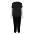 thumbnail image 4 of Npasoilc 2 Piece Outfits For Women Casual Long Sleeve Sweatsuits Sets Sweatshirts With Joggers Sweatpants Trendy Pajamas Tracksuit Baggy Lounge Sets, 4 of 7