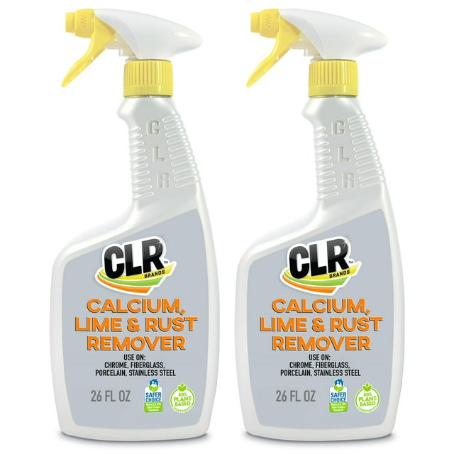 Botella de aerosol CLR para eliminar calcio, cal y óxido, 26 oz (x2)