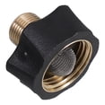 thumbnail image 1 of LEEYNEER Pressure Washer Pump Water Inlet Adapter Male to Female with Filter Quick Connect Garden Hose Adapter Replacement Part for Home and Commercial Cleaning, 1 of 9