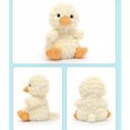 thumbnail image 4 of Patito de peluche de Jellycat, adorable y relajante, regalo de Navidad, 4 of 5