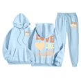 thumbnail image 1 of WILLBEST Vocation Outfits for Women Womens Two Piece Outfits Sets Hoodie Sweatshirt and Long Sweatpants Jogger Workout Set Fall Tracksuit Sweatsuits 2545, 1 of 6