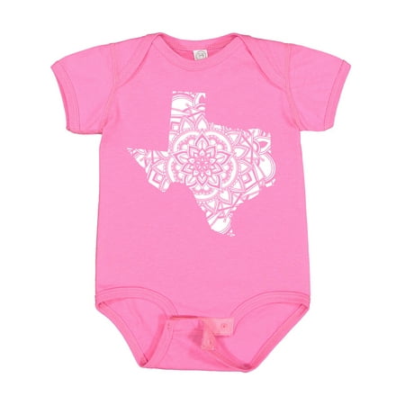 

Inktastic Texas Silhouette Mandala Gift Baby Boy or Baby Girl Bodysuit