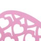 thumbnail image 4 of Confeti De De Decoración De Pared De Colgante Tejida De l Corazón De Diy Para Decoración Del Sitio Rosado Baoblaze Decoración colgante en forma de corazón, 4 of 8