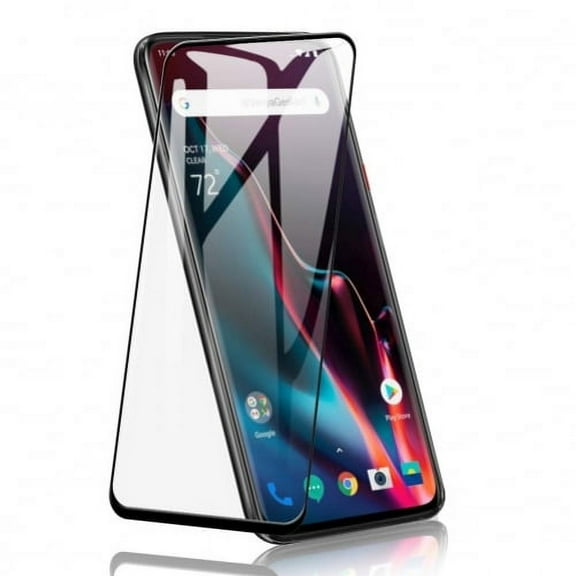 Tempered Glass Screen Protector for OnePlus 7 Pro - 3D Curved Edge Full Cover Bubble Free Case Friendly 9H Hardness HD Clear