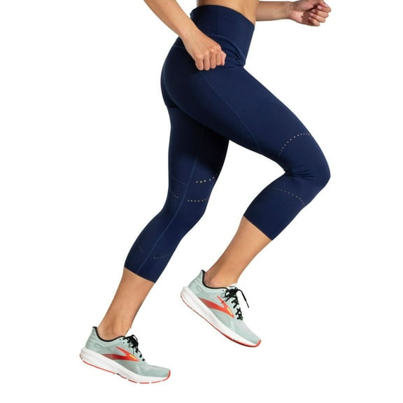 Women's Brooks 221522 Method 3/4 Crop Tight (Navy L)