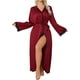 thumbnail image 2 of Batas de moda para mujer, cómodas, de color, con cinturón de malla, pijamas para mujer, camisón, ropa para el hogar, pijamas para mujer, 2 of 9