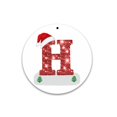 thumbnail image 3 of Christmas Tree Decorations, Personalized Alphabet Hanging Ornaments for DIY Gift and Holiday Decor, 3 of 9