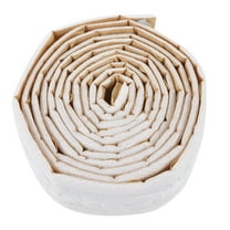 Minkissy Self Adhesive Wall Molding Trim Flexible White Corner Trim for Home Decor