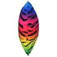 thumbnail image 2 of Everything Comfy Tiger Print Decorative Throw Pillow, 16x16 Inch, Rainbow Gradient,, 2 of 4