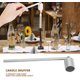 thumbnail image 3 of Vela de acero inoxidable Snuffer Wick Dipper Oil Lamp Trim Trimmer Scissor Cutter Tool Gancho (Plata) WD.WDQZL Hogar, 3 of 7