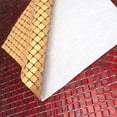 thumbnail image 5 of Apollo Tile Skosh 11.6 in. x 11.6 in. Glossy Ruby Red Glass Mosaic Wall and Floor Tile (18.69 sq. ft./case) (20-pack), 5 of 5