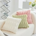 thumbnail image 1 of onlyliua Ofertas Fundamental Cojín de Felpa para El Hogar, Funda de Almohada de Piel de Conejo de Imitación, Almohada Decorativa para La Mesita de Noche Del Dormitorio, 1 of 6