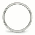 thumbnail image 2 of Stainless Steel Brushed and Polished Ridged 5mm Band Ring 6 Size, 2 of 6