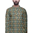 thumbnail image 6 of Atasi Indian Long Kurta For Mens Summer Wear Cotton Poplin Wedding Kurta Shirt, 6 of 7