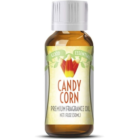 Candy Corn Scented Oil by Good Essential (Huge 1oz Bottle - Premium Grade Fragrance Oil) - Perfect for Aromatherapy, Soaps, Candles, Slime, Lotions, and