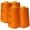 ORANGE, variant on AK Trading 4-Pack Orange All Purpose Sewing Thread Cones (6000 Yards Each) of High Tensile Polyester Thread Spools for Sewing, Quilting, Serger Machines, Overlock, Merrow & Hand Embroidery.