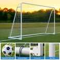 thumbnail image 5 of Slsy Foldable Soccer Goal - 12x6FT/10x6FT/8x6FT/6x4FT Soccer Goals for Backyard - Foldable Steel Soccer Goal with Training Target & 6 Cones for Teens/Adults Practice Training, 5 of 8