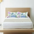 thumbnail image 6 of Coolnut Watercolor Flower Hummingbird Satin Pillowcase for Hair and Skin Silk Pillowcase, Queen Size(20x30 inches) - Slip Cooling Satin Pillow Covers with Envelope Closure（271） Home Decor Gifts, 6 of 7