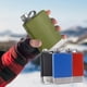thumbnail image 4 of Flask For Men, Stainless Steel Camping Flask, Hip Flask Whiskey Flask With Integrated Steel Cap For Outdoor, 4 of 4