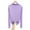 Purple, variant on Diufon Women's Bottom Tops Casual Long Sleeve Turtlenecks Pullover Shirts Basic Thin Solid Color Home Blouse