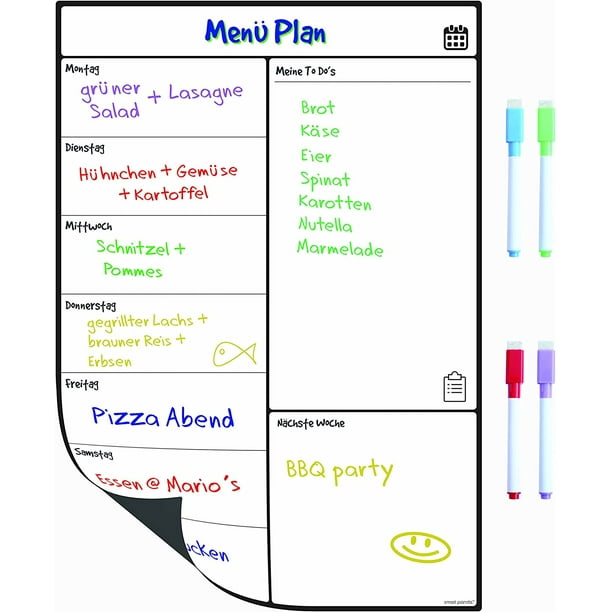 Magnetic Whiteboard Fridge Calendar Useful Menu Planner Memo Or Weekly magnetic-whiteboard-fridge-calendar-useful-menu-planner-memo-or-weekly