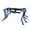 A002- Blue, variant on Halloween for Pets, Dog Halloween Cat Halloween with Glowing Green Striped Legs, Strap on Dress Up Outfit for Small Medium Dogs and Cats for Halloween Party Events