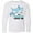 AA-White, variant on Inktastic My Grandad Loves Me with Cute Sharks Long Sleeve Youth T-Shirt