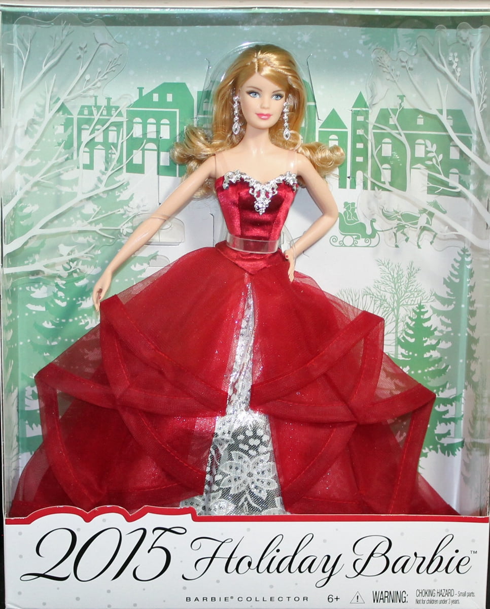 1992 Happy Holidays Barbie Doll Mattel 1429 - Walmart.com