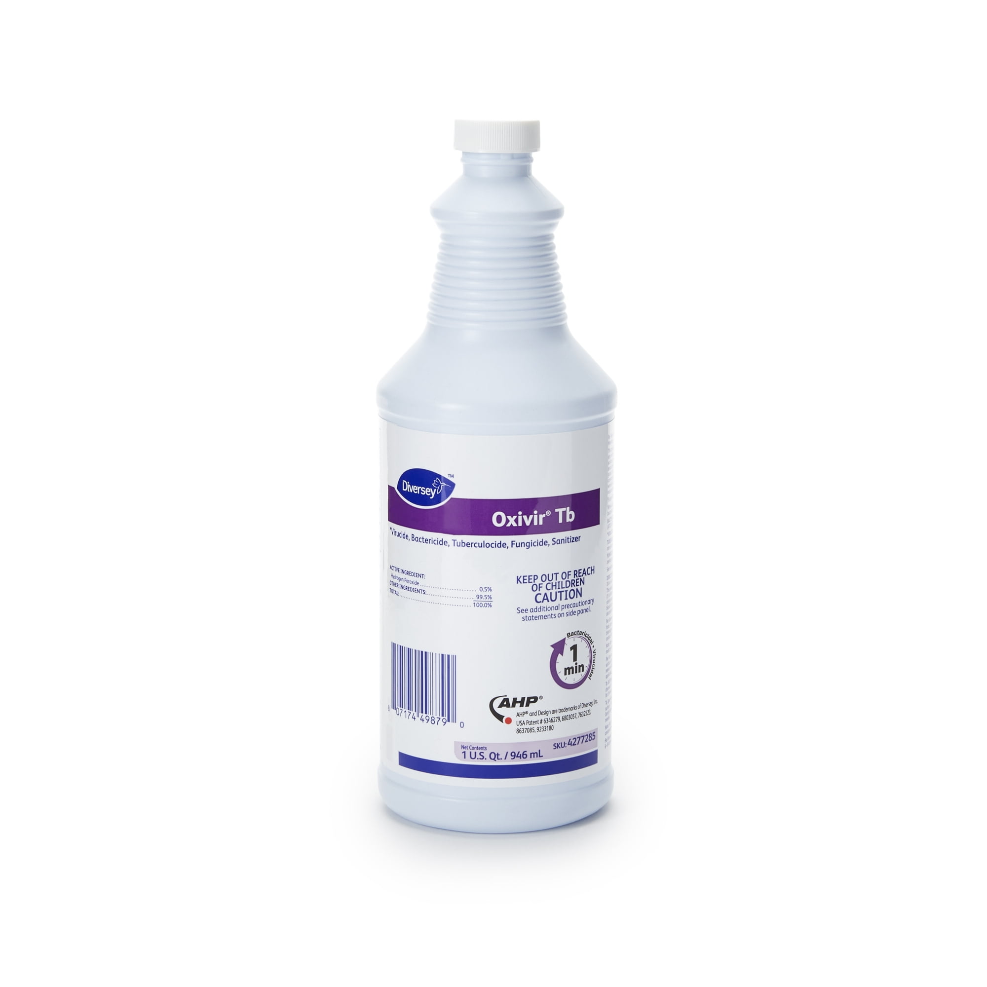 Diversey Oxivir Tb Surface Disinfectant Cleaner Liquid 32 oz. Bottle