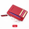 thumbnail image 3 of CAROOTU Women Men Lady Wallets Purse Zipper PU Small Mini Soft Thin For Money Card Coin, 3 of 7
