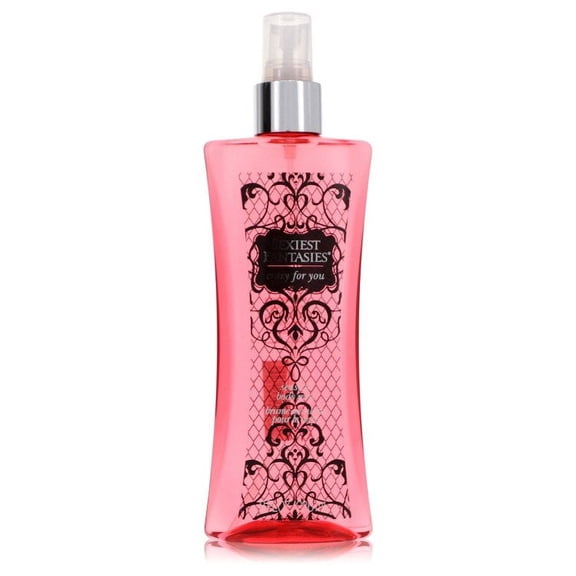 Sexiest Fantasies Crazy For You by Parfums De Coeur Body Mist 8 oz for Women Pack of 3