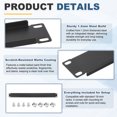 Server Rack Nuts Install Uxcell 8 Set 1U Blank Panel, Metal Rack Mount Filler Panel Kit Black ...