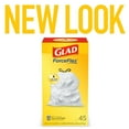 thumbnail image 2 of Glad Tall Kitchen Trash Bags, 13 Gallon, 45 Bags (ForceFlex, Unscented), 2 of 16